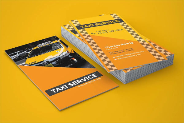 Taxi Cab Business Card Templates | Free and Premium Photoshop, Vector, 12+ Format Downloads